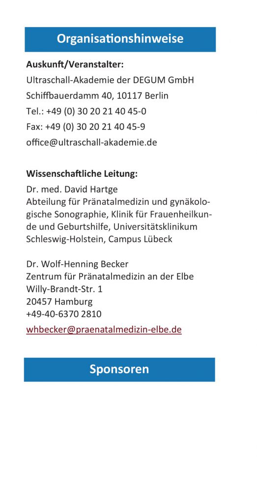 Gynäkologie pränatalSchwangerschaft Genetik PreviaTest ProviaTest Eluthia EluthiaCare Gyn Screeninggeburtshilfe frauenarzt DEGUM Ultraschall UltraschallAkademie